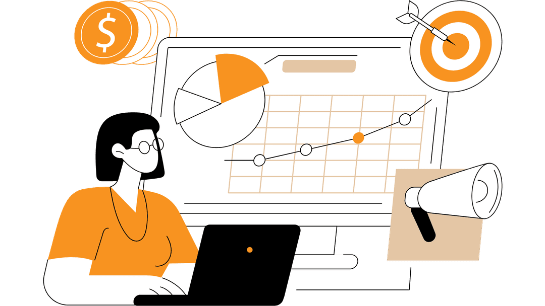 Business team market research collaboration